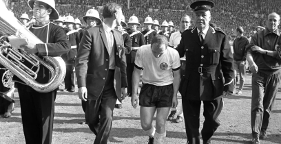 Uwe Seeler im Wembley-Stadion