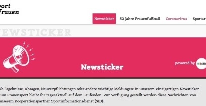 Neuartiger Newsticker