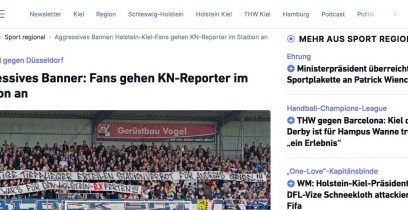 Ein Banner und seine Folgen
