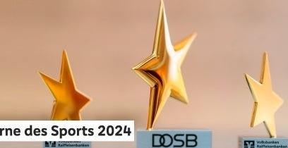 Bewerbungen für „Sterne des Sports“ 2024 herzlich willkommen