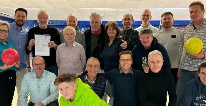 Neues Jahr, gleiche Siegerin beim Neujahrsbowling