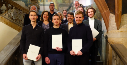 Christopher Meltzer gewinnt Helmut-Stegmann-Nachwuchs-Förderpreis