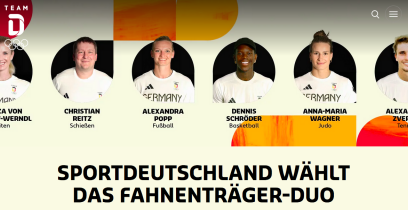 Wahl des deutschen Fahnenträger*innen-Duos läuft bis 21. Juli
