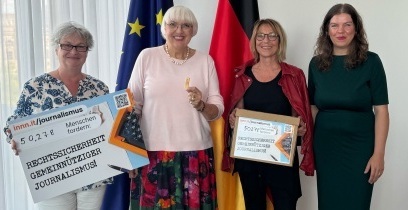 Kulturstaatsministerin Claudia Roth begrüßt innn.it-Petition