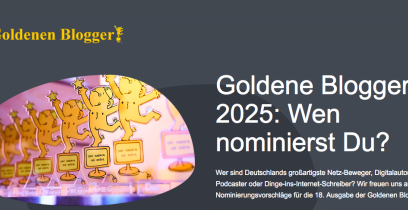 Einreichungen für die 18. Ausgabe sind bereits möglich