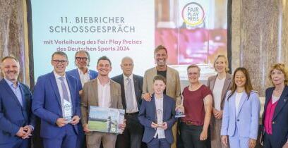 Schloss Biebrich bildete erneut feierlichen Rahmen für Ehrungen