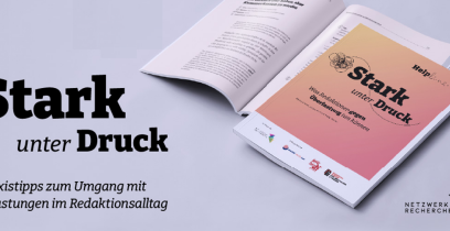 Neuer Praxisleitfaden „Stark unter Druck“ soll für Entlastung sorgen