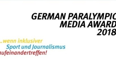 German Paralympic Media Award 2018